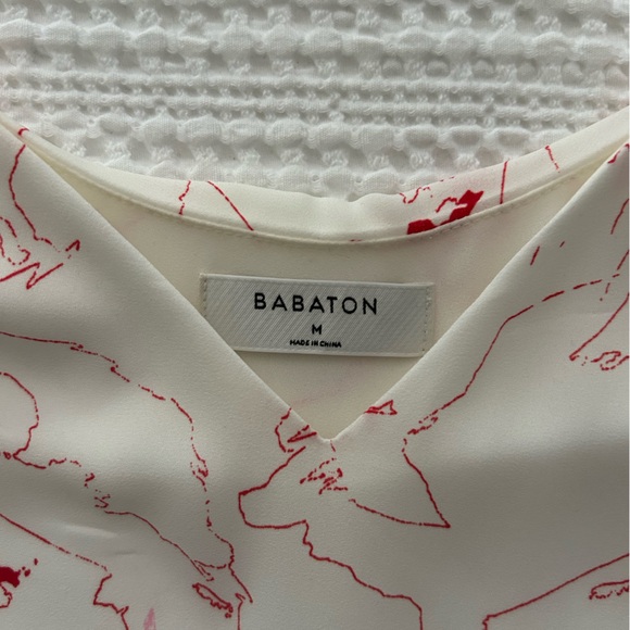 Babaton cami white with print - Picture 2 of 2